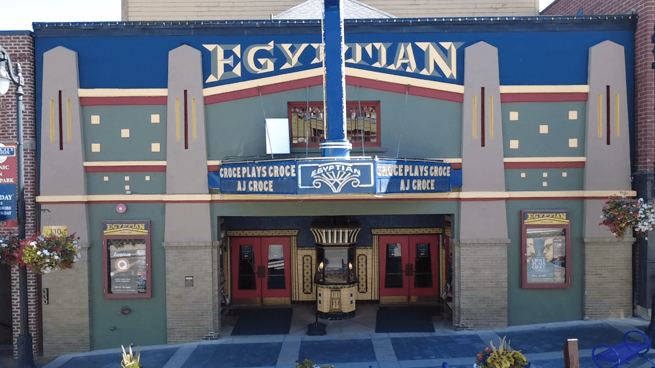 Egyptian Theatre Exterior Repainting