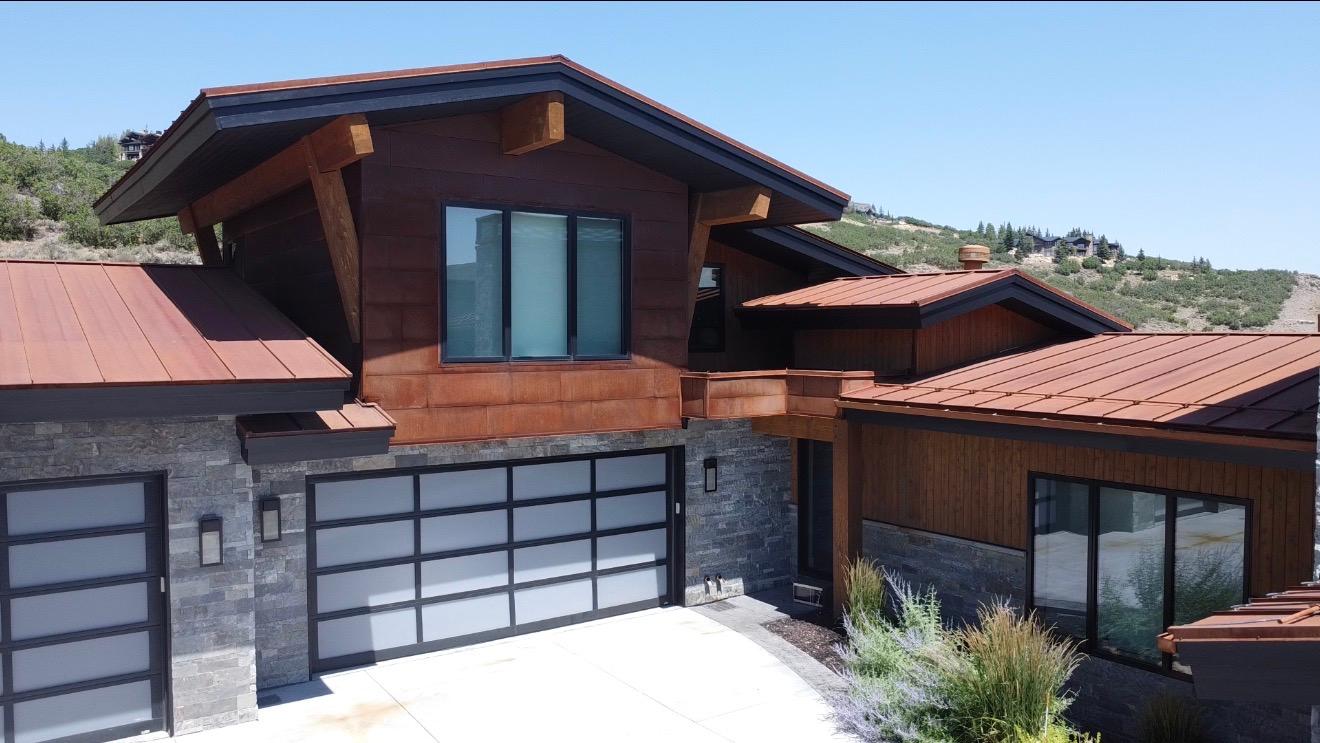Filling Nail Holes & Exterior Wood Restaining in Promontory