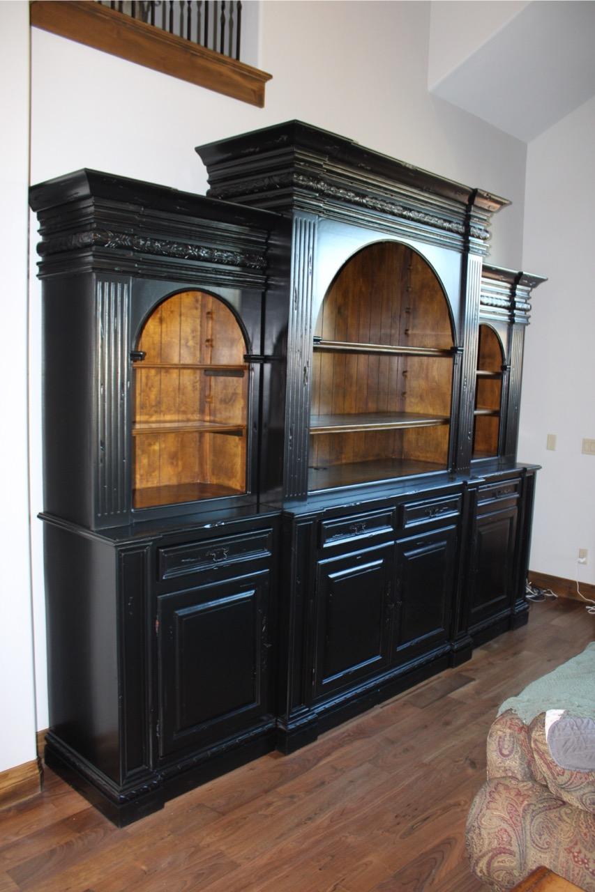 Elegant China Cabinet Repaint