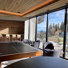 Interior-Paint-Finish-Upgrade-Game-Room-Golf-Simulator-Space-in-Exclusive-Park-City-Ski-Condos 2